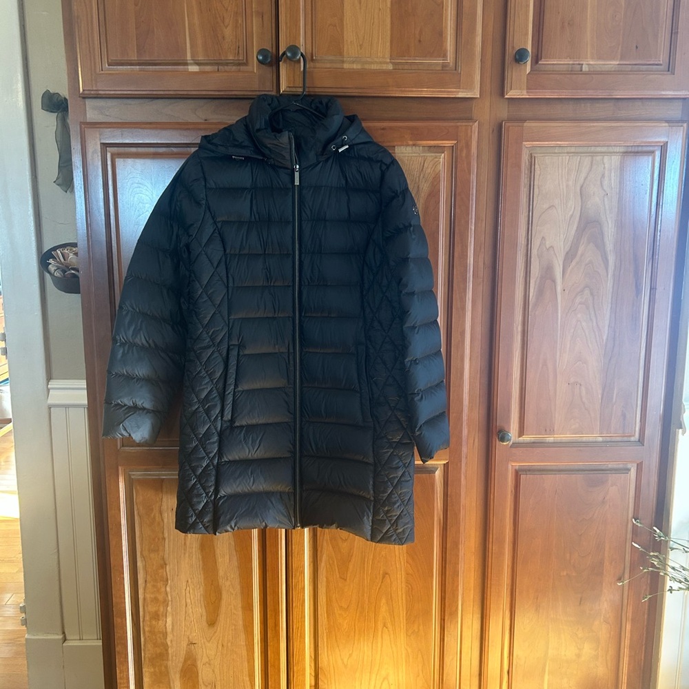 Michael Kors Black Packable Down Jacket